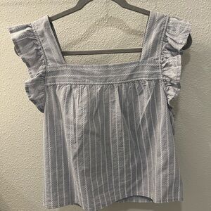 Madewell Light Blue Top